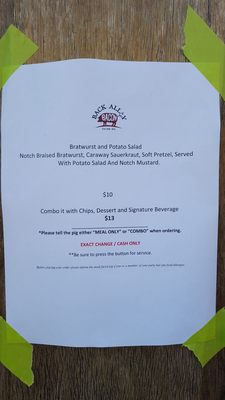 Menu photo 5 Back Alley Bacon Salem, MA