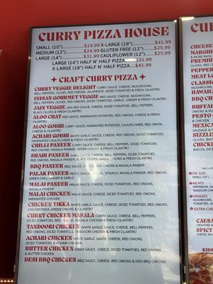 Menu photo 3 Curry Pizza House Tustin Tustin, CA Menu photo 3 Curry Pizza House Tustin Tustin, CA