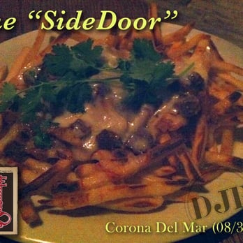 SideDoor - Prime Rib Chili Cheese Fries ($11): "Eh..."; prime rib bits; poor value - British Near Me - Corona del Mar, California SideDoor - Prime Rib Chili Cheese Fries ($11): "Eh..."; prime rib bits; poor value - British Near Me - Corona del Mar, California