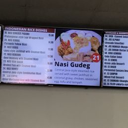 Menu is prominently displayed on TV screens Menu is prominently displayed on TV screens