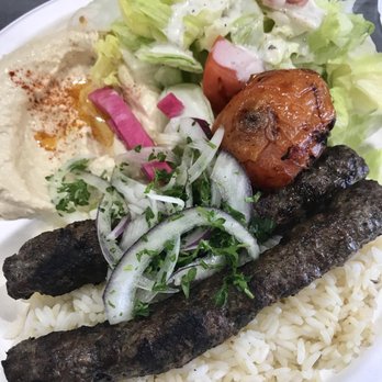 Al Basch Chicken - Kafta plate - Mediterranean Near Me - Los Angeles, California Al Basch Chicken - Kafta plate - Mediterranean Near Me - Los Angeles, California