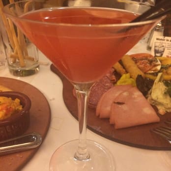Italian Cucina - Buona Fortuna Cocktail $10 pretty strong but good! - Italian Near Me - Lakeside, California