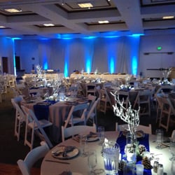 Lightning Boom Productions - A beautiful image of our lighting services at the River Lodge in Fortuna, CA