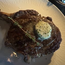 Bone in ribeye Bone in ribeye