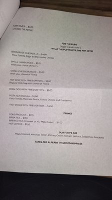 Menu photo 7 Doggy Style Colorado City, TX
