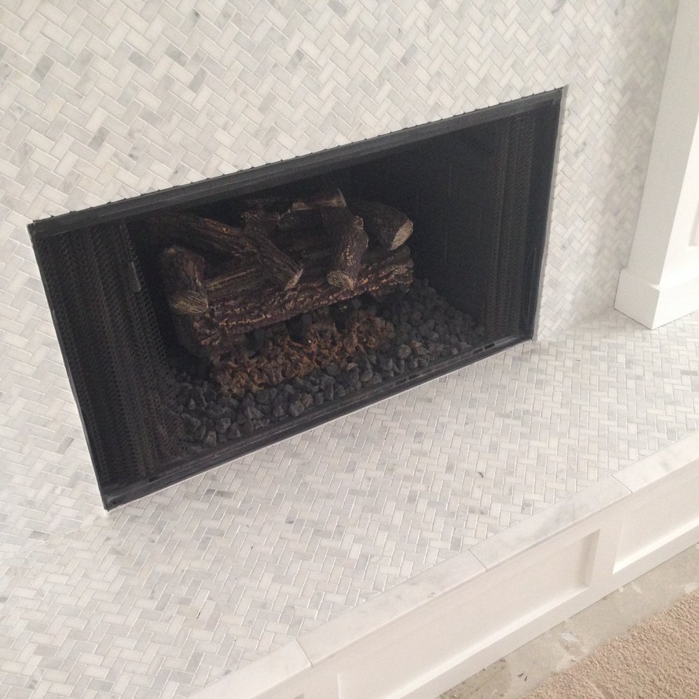 MWW Painting - They built this entire thing: the stoop, mantle, tile + paneling above it! Showed them a pic on Pinterest + they recreated it! - Painters Near Me - Chicago, Illinois