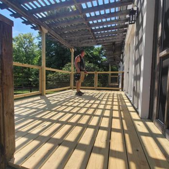 All American Precision Construction - a man standing on a deck - General Contractors Near Me All American Precision Construction - a man standing on a deck - General Contractors Near Me