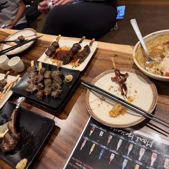 Mori Izakaya - Amazing yakitori spread with curry - Izakaya Near Me - Anaheim, California Mori Izakaya - Amazing yakitori spread with curry - Izakaya Near Me - Anaheim, California
