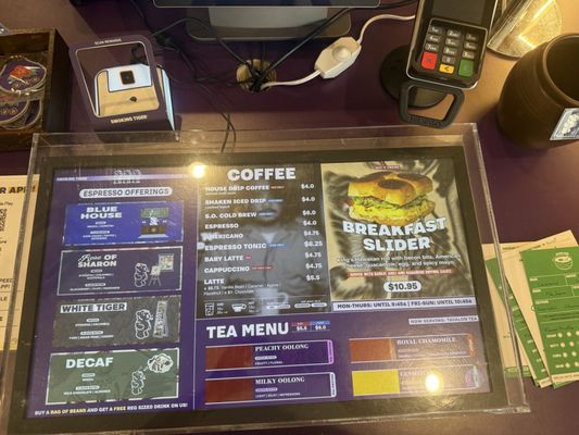 Menu photo 1 Smoking Tiger Coffee Lab Monterey Park, CA