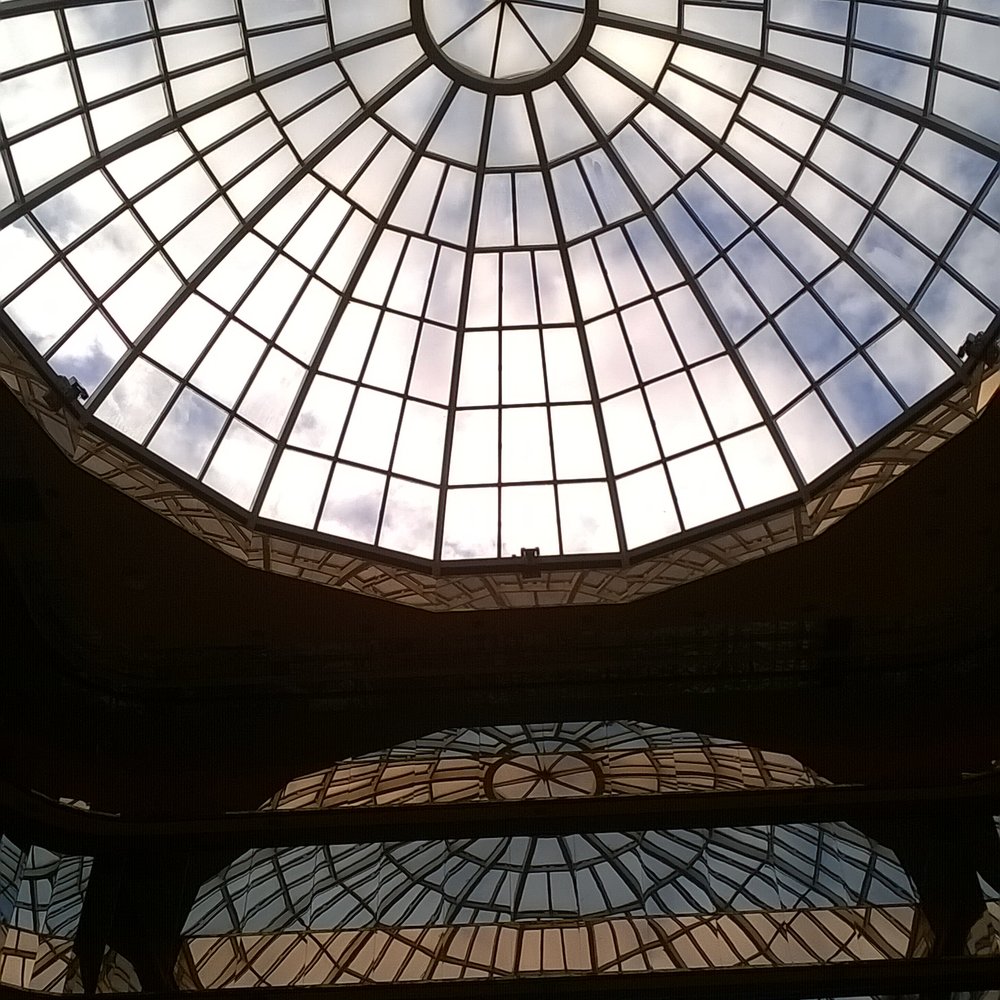 view from The Bay (dept store)