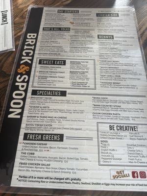 Menu photo 4 Brick & Spoon - Orange Beach Orange Beach, AL
