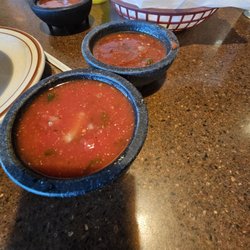 Las Margaritas - Mild and hot salsas