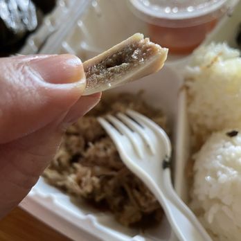 Laverne’s - Bone inside the Kalua. - Hawaiian Near Me - Waipahu, Hawaii Laverne’s - Bone inside the Kalua. - Hawaiian Near Me - Waipahu, Hawaii