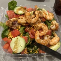 Bayou Grill - Bridge Salad with grilled shrimp!