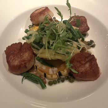 Aria - Pan Seared New Bedford Jumbo Sea Scallops - New American Near Me - Atlanta, Georgia