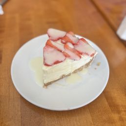 White chocolate strawberry pie White chocolate strawberry pie