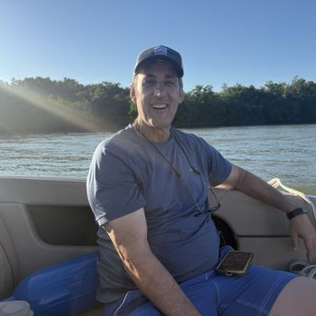 Charters to Wellness - My hubby enjoying the sun - Boat Charters Near Me Charters to Wellness - My hubby enjoying the sun - Boat Charters Near Me