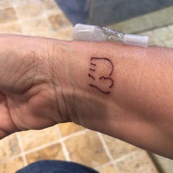 ShoeBox Tattoo - A little elephant on my writing hand for strength. - Tattoo Near Me - North Hollywood, California