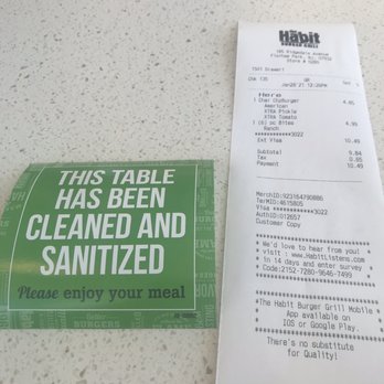 Habit Burger & Grill - Burgers Near Me - Florham Park, New Jersey