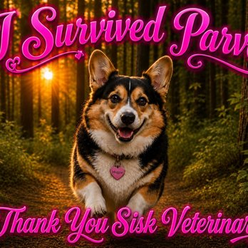 Sisk Veterinary Hospital - I'm back in the Pink . . . Look out world . . . Here come Maggie thanks to Sisk Veterinary. - Veterinarians Near Me - Salida, California Sisk Veterinary Hospital - I'm back in the Pink . . . Look out world . . . Here come Maggie thanks to Sisk Veterinary. - Veterinarians Near Me - Salida, California