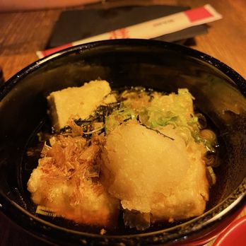 Sake Bar Hagi - Aged dashi tofu - Japanese Near Me - New York, New York Sake Bar Hagi - Aged dashi tofu - Japanese Near Me - New York, New York
