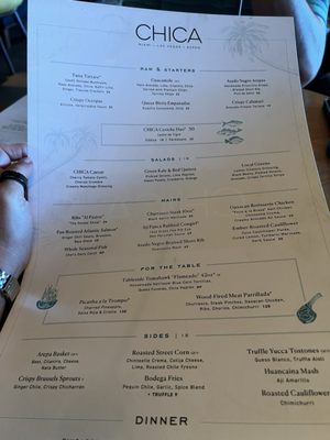Menu photo 5 Chica Miami Miami, FL