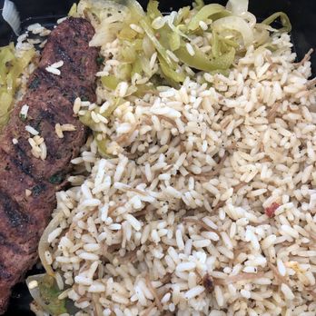 Kabab City - Kafta kabob lunch plate - Mediterranean Near Me - Fresno, California Kabab City - Kafta kabob lunch plate - Mediterranean Near Me - Fresno, California