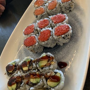 J1 Sushi And Japanese Kitchen - Spicy salmon, spicy tuna and ell avocado - Sushi Bars Near Me - Monroe, Connecticut J1 Sushi And Japanese Kitchen - Spicy salmon, spicy tuna and ell avocado - Sushi Bars Near Me - Monroe, Connecticut