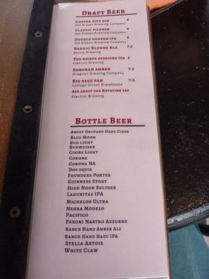 Menu photo 6 Screaming Banshee Pizza Bisbee, AZ