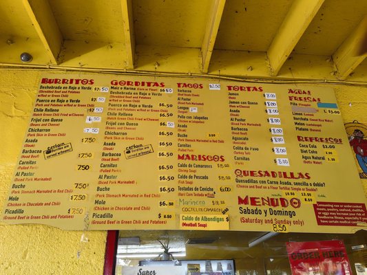 Menu photo 1 El Paisa Albuquerque, NM