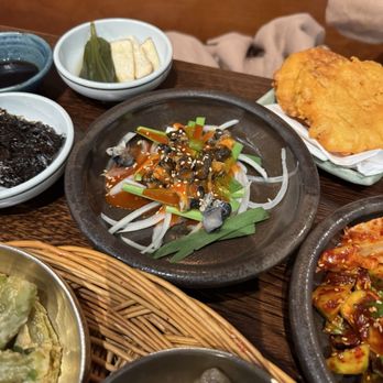 Borit Gogae - Look at these yummy sides! - Korean Near Me - Los Angeles, California Borit Gogae - Look at these yummy sides! - Korean Near Me - Los Angeles, California