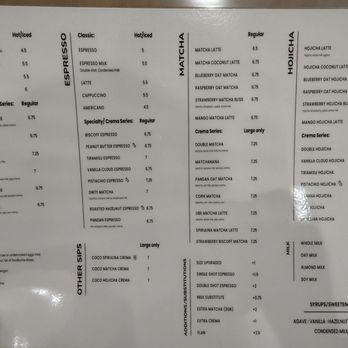 QYN Coffee - Soft opening menu, 6.19.2026 - Coffee & Tea Near Me - Costa Mesa, California QYN Coffee - Soft opening menu, 6.19.2026 - Coffee & Tea Near Me - Costa Mesa, California