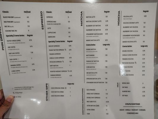 Menu photo 4 QYN Coffee Costa Mesa, CA Menu photo 4 QYN Coffee Costa Mesa, CA
