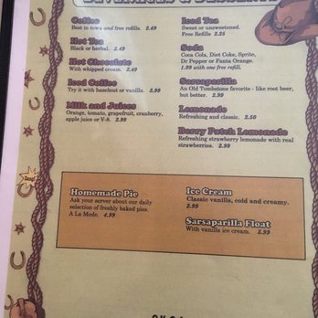Ok Cafe - Menu - American Near Me - Tombstone, Arizona Ok Cafe - Menu - American Near Me - Tombstone, Arizona