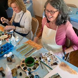 Canvas and Cork, Wine Tasting, Artists Studios and Gallery - Sign up for weekly art classes in lots of mediums