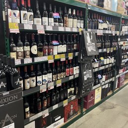 Large wine selection Large wine selection