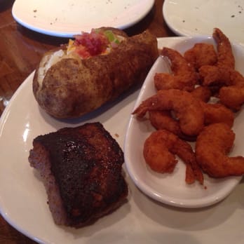 Outback Steakhouse - 5oz steak and shrimp dinner. Tasty.! - Steakhouses Near Me - Amherst, New York Outback Steakhouse - 5oz steak and shrimp dinner. Tasty.! - Steakhouses Near Me - Amherst, New York
