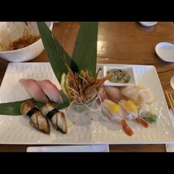 Sushi Ya - Yellow tail, sweet shrimp,ele , scallop&aborco. - Sushi Bars Near Me - Kennewick, Washington Sushi Ya - Yellow tail, sweet shrimp,ele , scallop&aborco. - Sushi Bars Near Me - Kennewick, Washington
