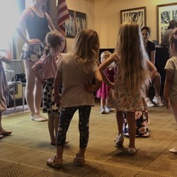 San Diego Public Library - La Jolla/Riford Branch Library - 7-22-22 Ballerina at the library this morning