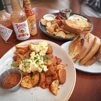 Hudson & Nash - Two Eggs Breakfast and H&N Hash - New American Near Me - San Diego, California