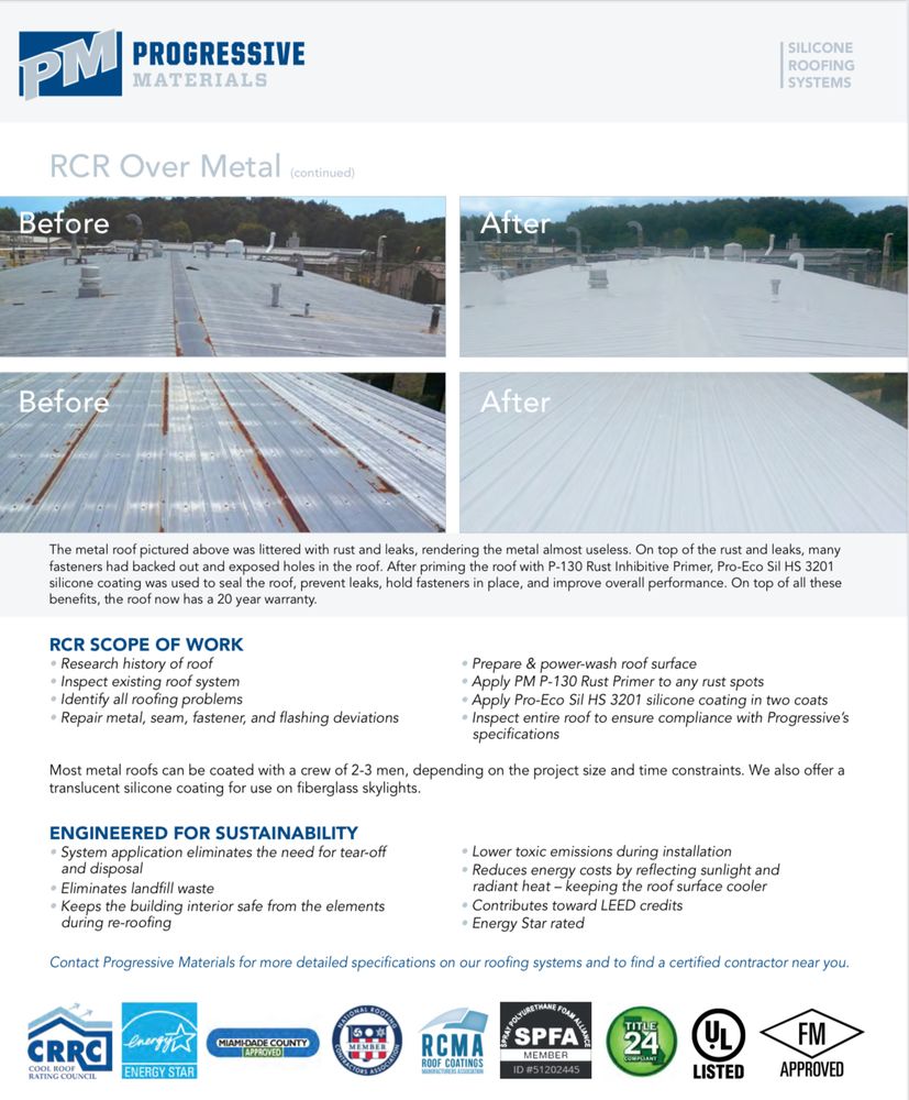 Slide of Boudreaux’s Roof Restoration 