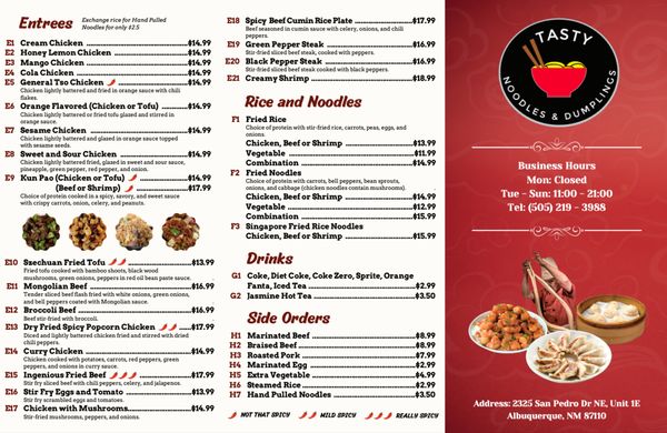 Tasty Noodles & Dumplings by null
