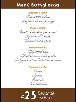 Menu photo 4 La Bottigliaccia Rome, RM