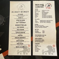 Oklahoma Craft - Drink Menus