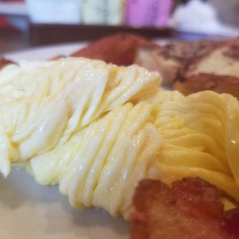 Pops Diner - French toast breakfast with 2 scrambled eggs and 2 slices of bacon. - Diners Near Me - Chesapeake, Virginia Pops Diner - French toast breakfast with 2 scrambled eggs and 2 slices of bacon. - Diners Near Me - Chesapeake, Virginia