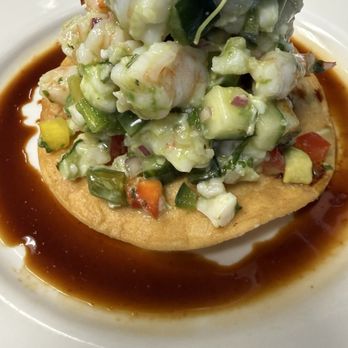 Kitchen in the Canyon - Tostada de ceviche, shrimp and halibut - Breakfast & Brunch Near Me - Laguna Beach, California Kitchen in the Canyon - Tostada de ceviche, shrimp and halibut - Breakfast & Brunch Near Me - Laguna Beach, California