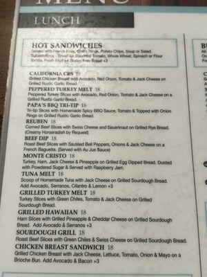 Menu photo 6 Allison's Country Cafe Ventura, CA