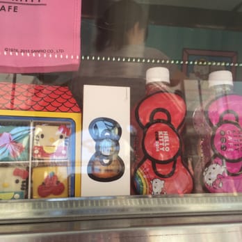 Hello Kitty Cafe Truck - Petit cakes on the left 15$, water bottles 3$ - Coffee & Tea Near Me - Oak Brook, Illinois Hello Kitty Cafe Truck - Petit cakes on the left 15$, water bottles 3$ - Coffee & Tea Near Me - Oak Brook, Illinois
