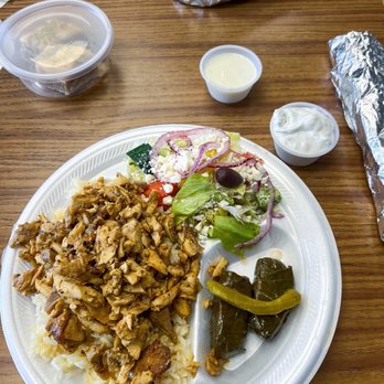 Gyroz Mediterranean Eatery - Chicken Shaworma Platter - Mediterranean Near Me - Lexington, Kentucky