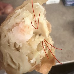 China King - A bug inside my shrimp egg roll when I bit into it